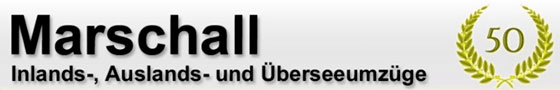 Umzugsunternehmen Marschall Inlands-, Auslands-und Überseeumzüge Umzugsunternehmen Marschall Inlands-, Auslands-und Überseeumzüge