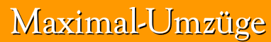 Umzugsunternehmen Maximal Umzüge Umzugsunternehmen Maximal Umzüge