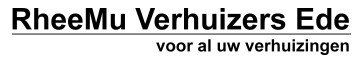 Verhuisbedrijf RheeMu Verhuizers Ede Verhuisbedrijf RheeMu Verhuizers Ede