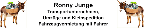 Umzugsunternehmen Saalfelder Packesel - Ronny Junge Umzugsunternehmen Saalfelder Packesel - Ronny Junge
