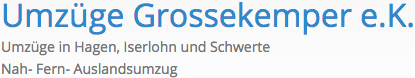 Umzugsunternehmen Umzüge Grossekemper Umzugsunternehmen Umzüge Grossekemper